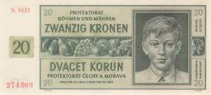 20 Kronen 1944